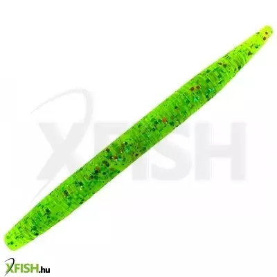 Czero Finchy worm glitter green giliszta műcsali 11 cm 6,5 g 10 db/csomag zöld