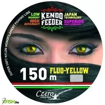 Kendo Feeder Zsinór Fluo-Yellow 150M 0,30Mm 13,0Kg