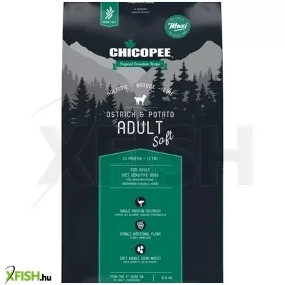 Chicopee HNL Grain Free Soft Adult Ostrich & Potato Maxi 12kg