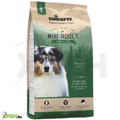 Chicopee cnl mini adult lamb & rice 2kg (nincsen fent)