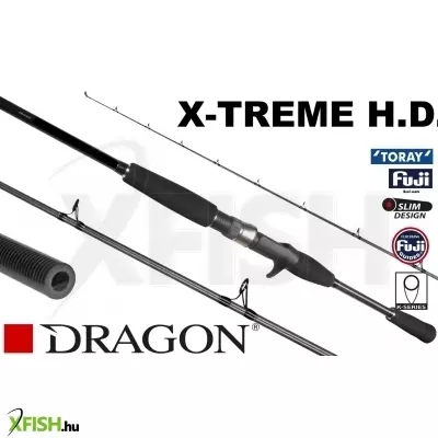 Dragon X-Treme H.D. Pergető Bot 300C 1-Sec. Cast / Fuji 1.98 M 100-300G