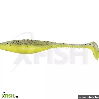 Dragon Belly Fish Pro Gumihal - 3.5 8.5Cm Super Yellow/Clear Black Glitter 3 Db/Csomag