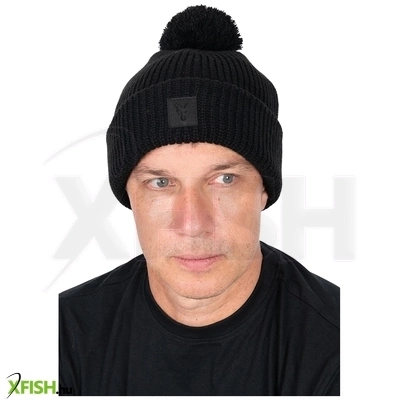 Fox Black HD Bobble Horgász Sapka