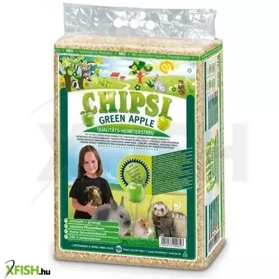 Chipsi forgács plus zöld alma 60l, 3,2kg, 1 db/csomag