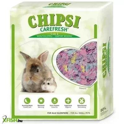 Chipsi alom carefresh confetti, 50l (4kg), 1 db/csomag
