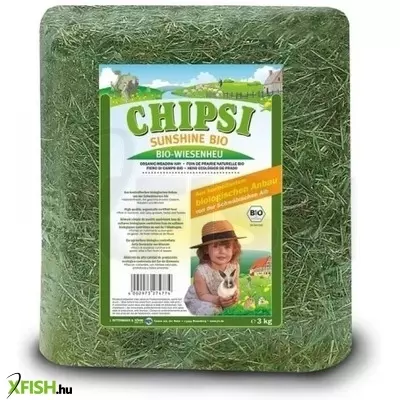 Széna chipsi sunshine bio 3kg, 1 db/csomag