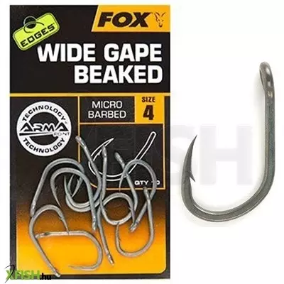 Fox Edges™ Wide Gape Beaked Horog (2-Es)