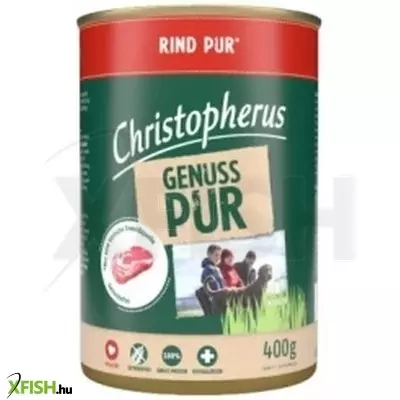 Christopherus Dog konzerv pure marha 400g