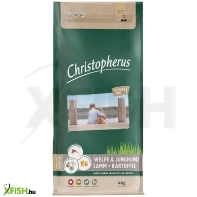 Christopherus Dog Száraztáp Puppy Junior Grainfree Bárány És Burgonya 12000g