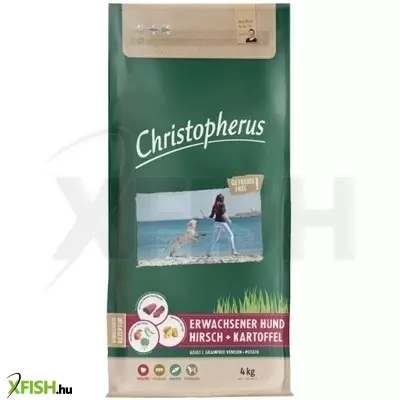 Christopherus Dog Adult Grainfree Szarvas és burgonya Large 4kg