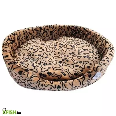 Cilicili kisállat fekhely csont-mancs barna (ci32) - 70x55x15cm