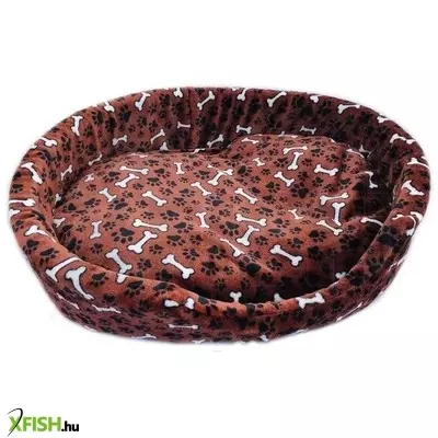 Cilicili kisállat fekhely csont-mancs bronz (ci37) - 62x52x15cm