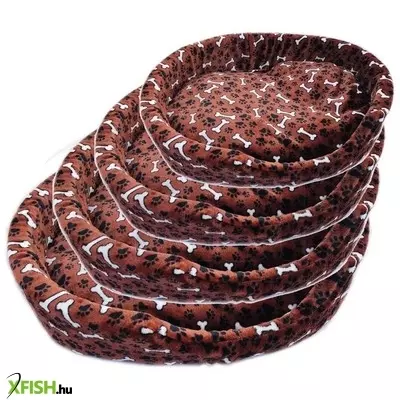 Cilicili kisállat fekhely csont-mancs bronz (ci37) - 4 méretes szett