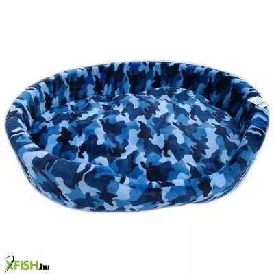 Cilicili kisállat fekhely terepminta kék (ci43) - 62x52x15cm