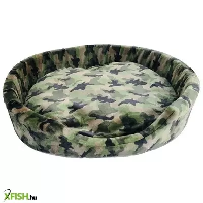 Cilicili kisállat fekhely terepminta zöld (ci44) - 62x52x15cm