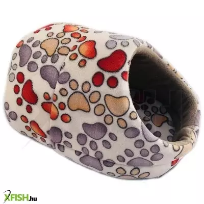 Cilicili habszivacs kisállat odú mancs fehér (ci65) - 40x30x25cm