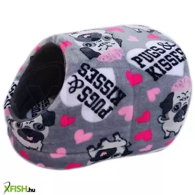 Cilicili habszivacs kisállat odú mopsz szíves színes (ci70) - 50x40x35cm