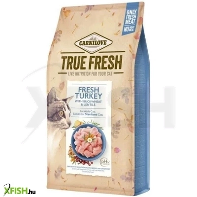 Carnilove True Fresh Cat Száraztáp Adult Turkey Pulyka 1800g