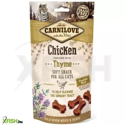 Carnilove Cat Semi Moist Snack Chicken Enriched & Thyme- Csirke Hússal és Kakukkfűvel 50g