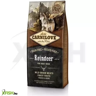 Carnilove Adult Reindeer- Rénszarvas Hússal 12kg