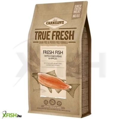 Carnilove True Fresh Száraztáp Hal Csicseriborsó És Alma 1400g