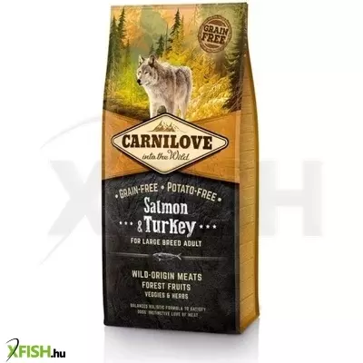 carnilove dog adult salmon & turkey large - lazac & pulyka 4kg