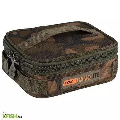 Fox Camolite Rigid Lead Bits Bag Compact Aprócikk Tároló Táska 18.5x14.5x7cm