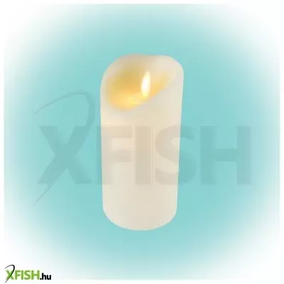 Dekorációs termékek home cmw 16 led-es viaszgyertya, mozgó lángeffekt, valódi viasz, 1 db LED