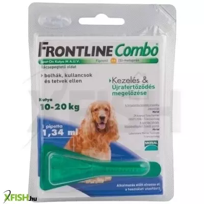 Frontline combo kutya M 10-20 kg 1.34 ml