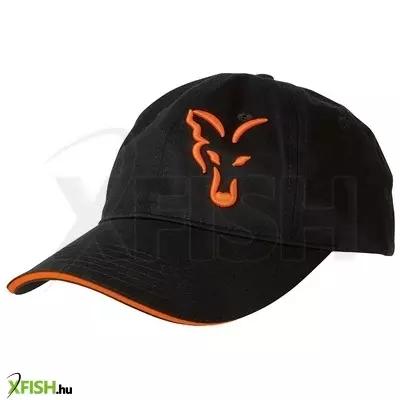 Fox Black/Orange Baseball Sapka