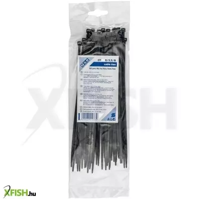 Use home ct 200/3,5/b kábelkötegelő, 3,5 mm széles, 200 mm hosszú, 50 db, fekete