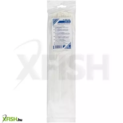 Use home ct 300/4,8 kábelkötegelő, 4,8 mm széles, 300 mm hosszú, 25 db, átlátszó