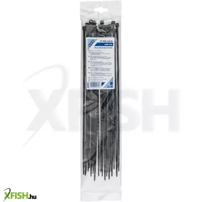 Use home ct 400/4,8/b kábelkötegelő, 4,8 mm széles, 400 mm hosszú, 25 db, fekete