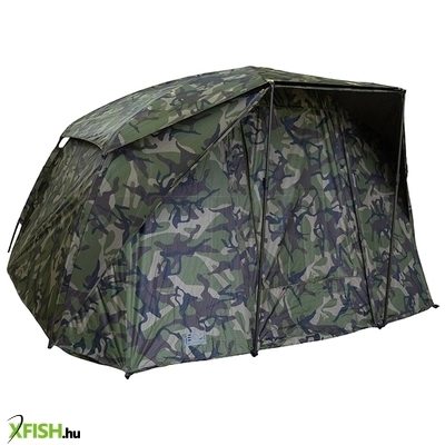 Fox Eos Camo Pro Bivvy 1 Személyes Horgász Sátor 270x205x150cm