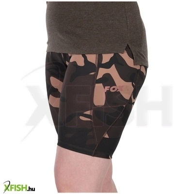 Fox Womens Camo Short Leggings Női Horgász Rövidnadrág L