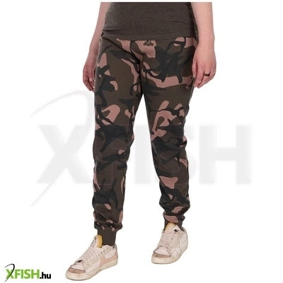 Fox Womens Camo Jogger Női Horgász Melegítő Nadrág M