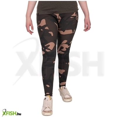 Fox Womens Camo Leggings Női Horgász Nadrág L