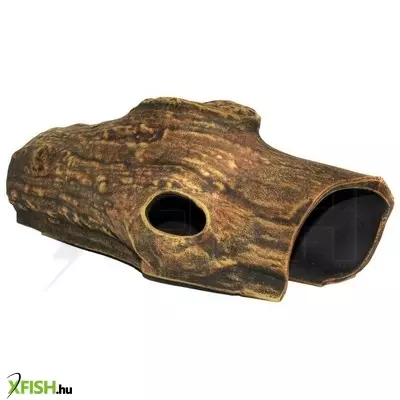 Aquadecor czimmer fekvő fatörzs kerámia dekoráció akváriumba - cz021 (29x13x13cm)