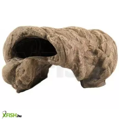 Aquadecor czimmer fatörzs kerámia dekoráció akváriumba, terráriumba - cz032 'hüllőbújó'