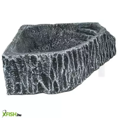 Aquadecor czimmer kerámia medence terráriumba, fürdőtál hüllőknek (sarok) - cz091 (35x33x10cm)
