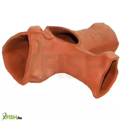 Aquadecor czimmer fatörzs odú kerámia dekoráció akváriumba (terrakotta) - cz106 (16x11,5x7cm)