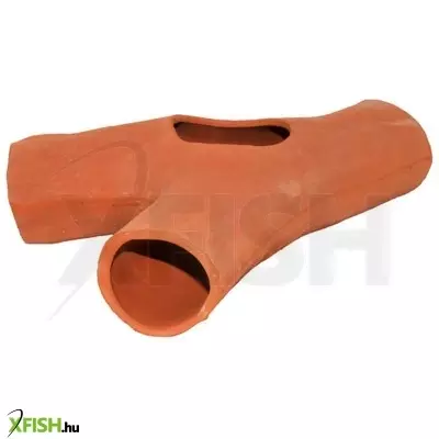 Aquadecor czimmer fatörzs odú kerámia dekoráció akváriumba (terrakotta) - cz108 (25x21x7cm)