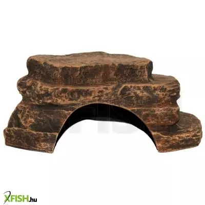 Aquadecor czimmer kerámia teknős kilépő sziget barlanggal kicsi - cz125ly (22x13,5x9,5cm)