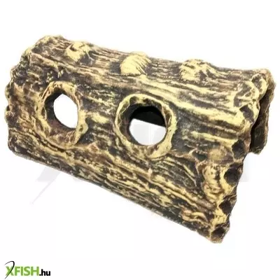 Aquadecor czimmer fatörzs alagút kerámia dekoráció akváriumba - cz141 (19x13x7cm)