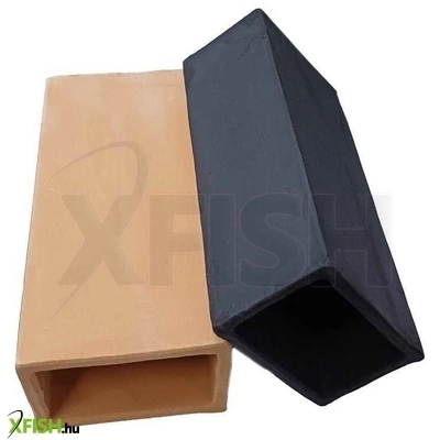 Aquadecor czimmer kerámia barlang szögletes, ancistrus (harcsa) ikráztató - 13x6x4cm fekete (cz148f)