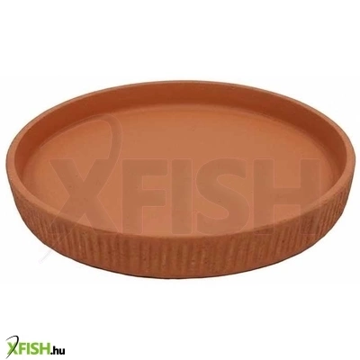 Aquadecor Czimmer Sekély Kerámia Itatótál Terráriumba Terrakotta 14x1,5cm