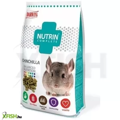 Nutrin Complete Csincsilla és Degu Eledel 400g