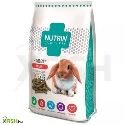 nutrin complete nyúleledel gyümölcs 400g