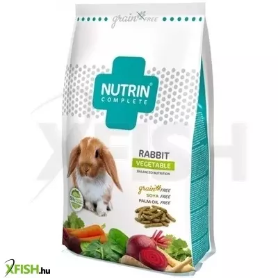 nutrin complete nyúleledel gabonamentes zöldség 400g