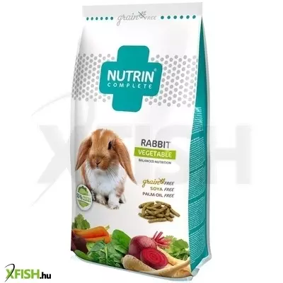 Nutrin Complete Nyúleledel Gabonamentes Zöldség 1500g